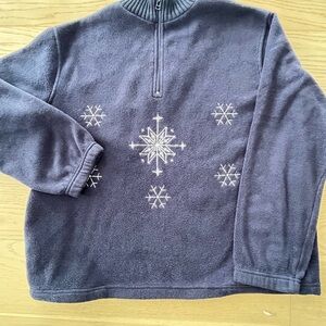 Northern Reflections Navy Blue Sweater - L